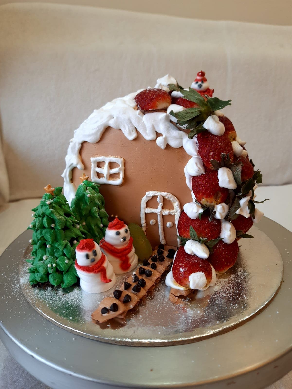 Christmas Theme Cake