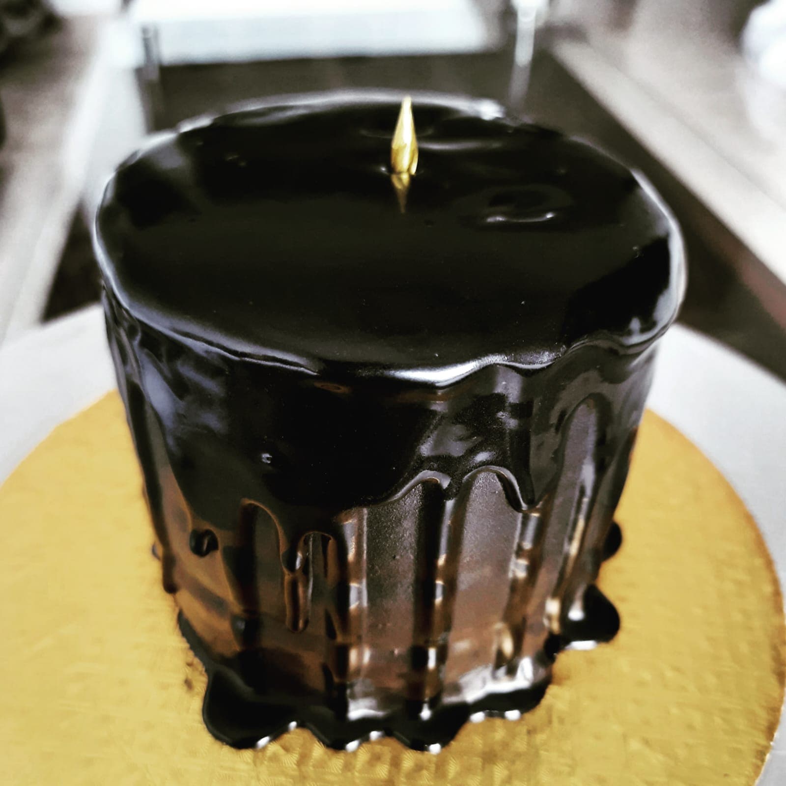 Melting Candle Cake