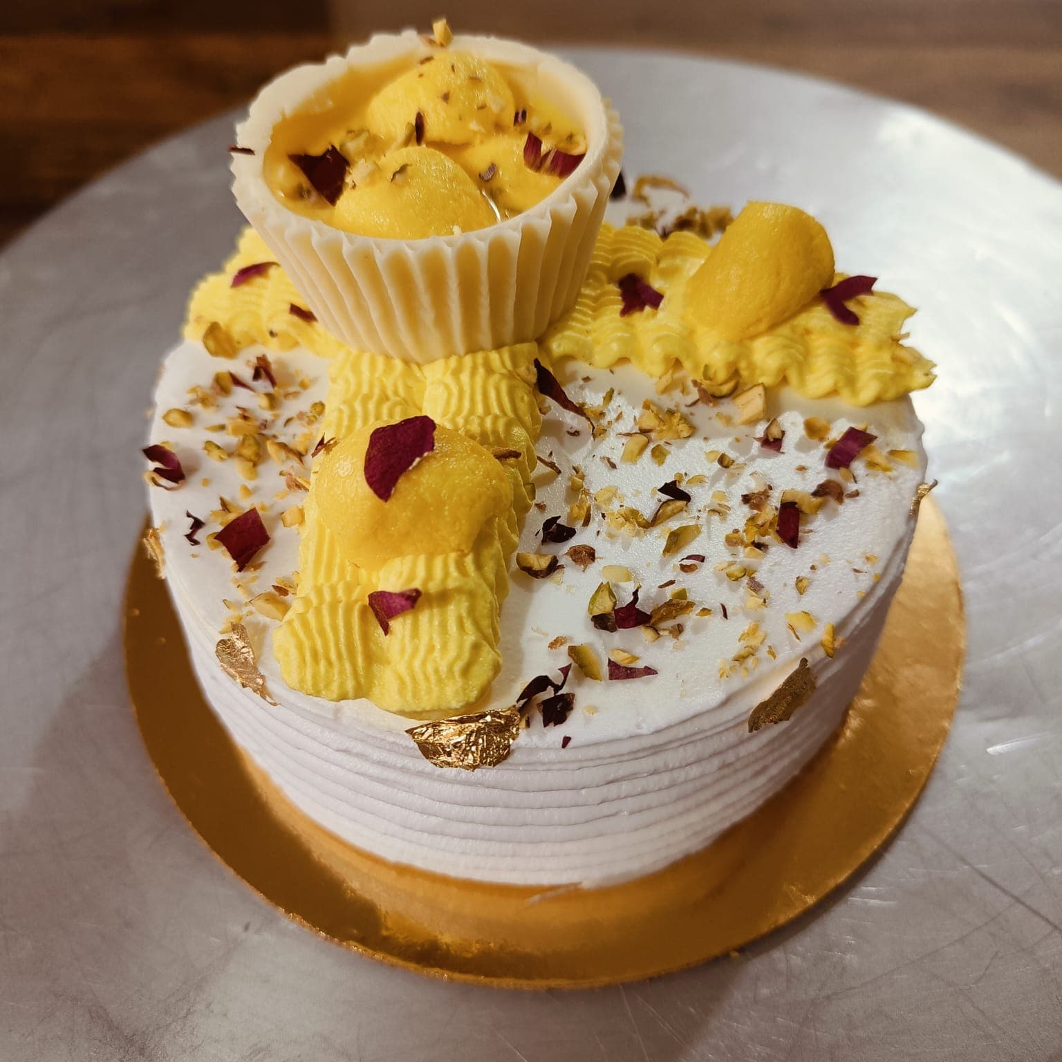 Rasmalai Cake